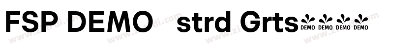 FSP DEMO   strd Grts字体转换